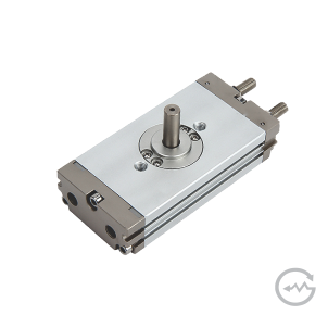 Atuador Rotativo de Pinhão e Cremalheira Compacto com Ângulo de Rotação de 90°, 180° e 360° - Série CRQ GHPC